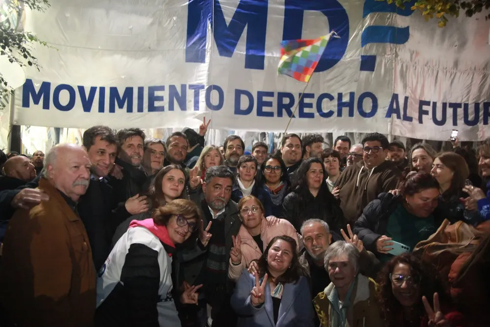 Movimiento Derecho al Futuro en la marcha por Cristina Movimiento Derecho al Futuro en la marcha por Cristina