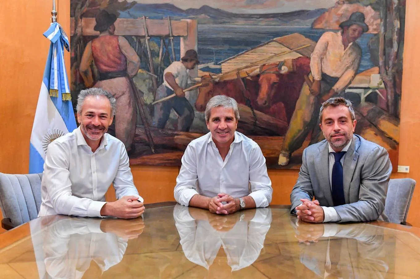Lew, Caputo y Furiase