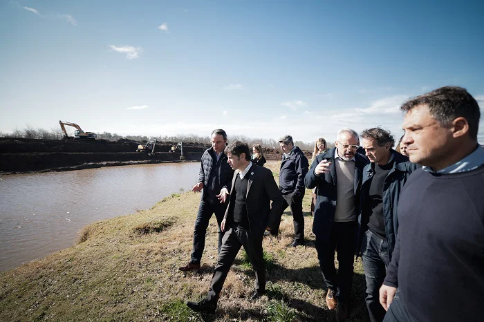 Axel Kicillof obras San Antonio de Areco