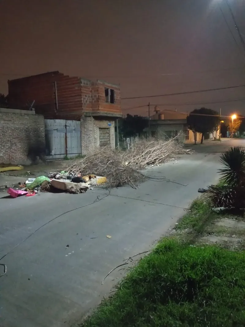 Aumulación de basura en barrios de Tres de Febrero
