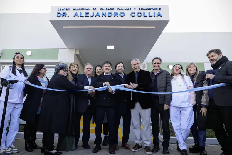 Kicillof inauguración Wilde