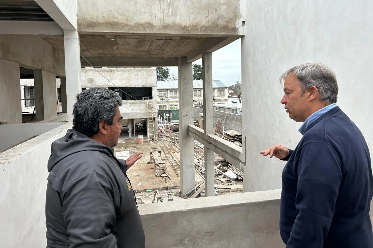 Cascallares destacó una obra “histórica” para la educación en Glew