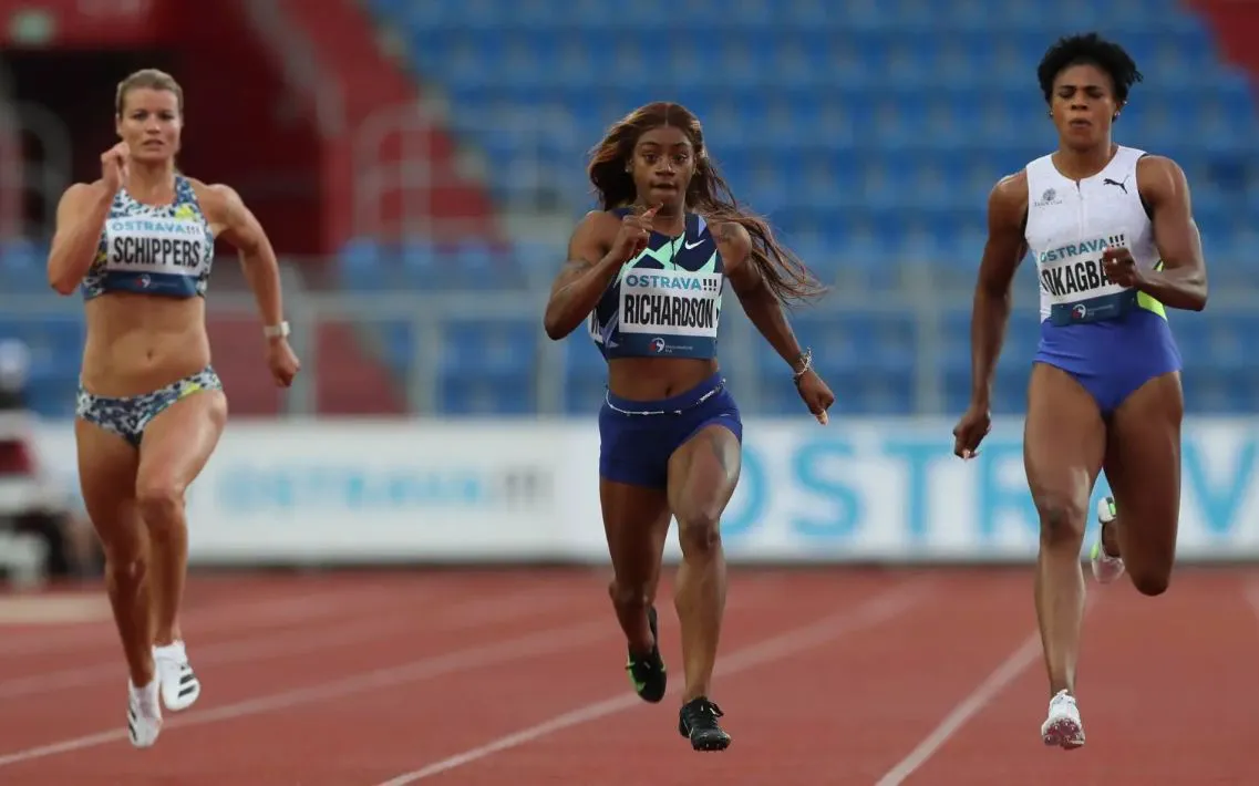 Sha'Carri Richardson 23-07-2024 10.38