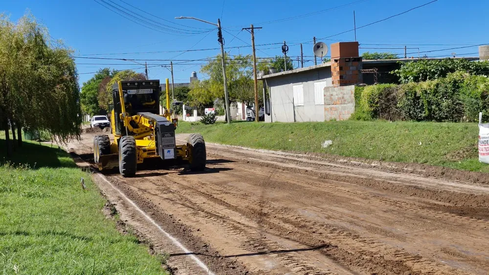 Avanzan las obras en Bragado.