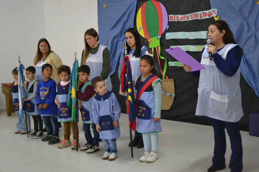 Golía encabezó la inauguración de tres nuevas aulas y ampliación del SUM en el Jardín Nº 909 de Rawson 2