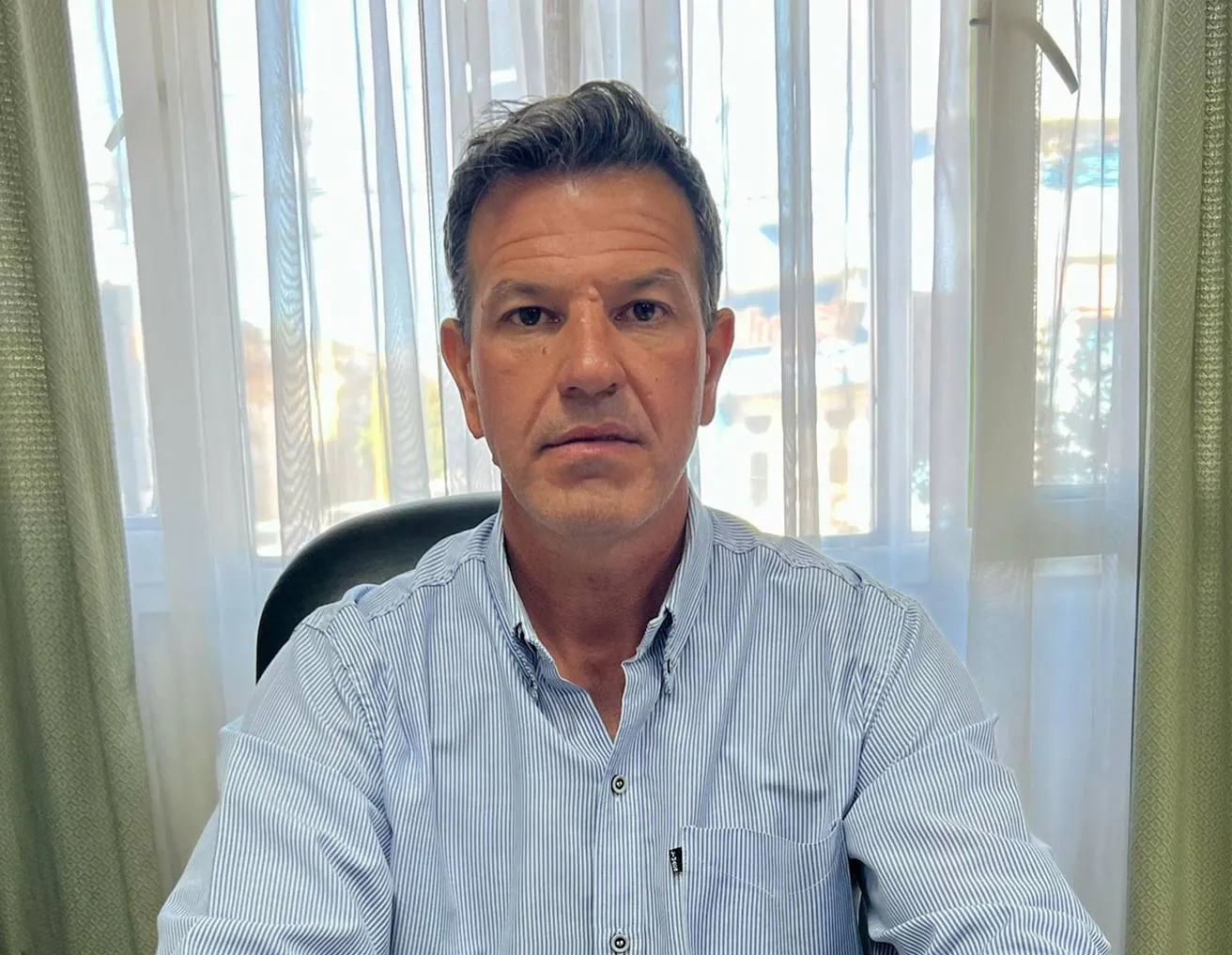 Maximiliano Sciaini, intendente de Roque Pérez