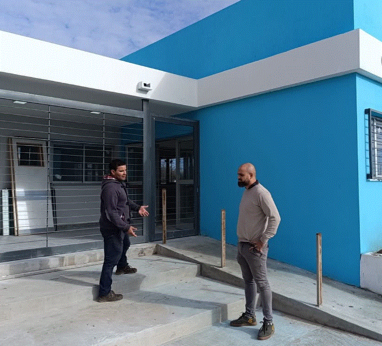 avanza el nuevo centro de salud