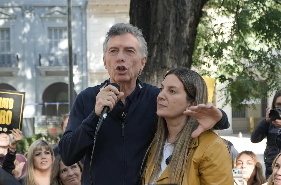 Silvia Lospennato y Mauricio Macri