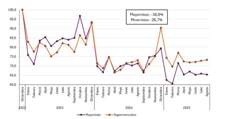 El consumo se desploma y las familias usan la tarjeta de crédito para comer 1 Consumo Argentino UBA Informe