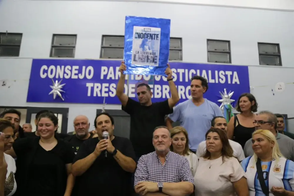 Debandi celebró el triunfo en el PJ local y pidió por la libertad de CFK.