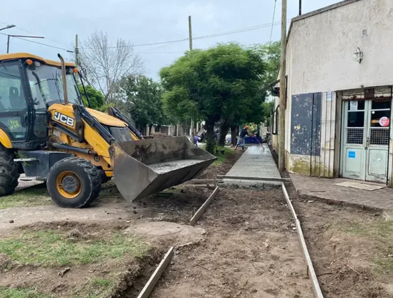 Avanzan las obras en Alberti.