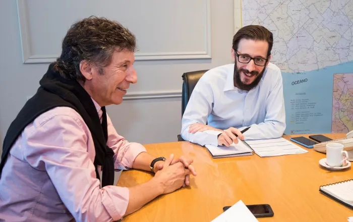 Gustavo Posse calificó como “muy fructífera” a la reunión con el ministro Simone