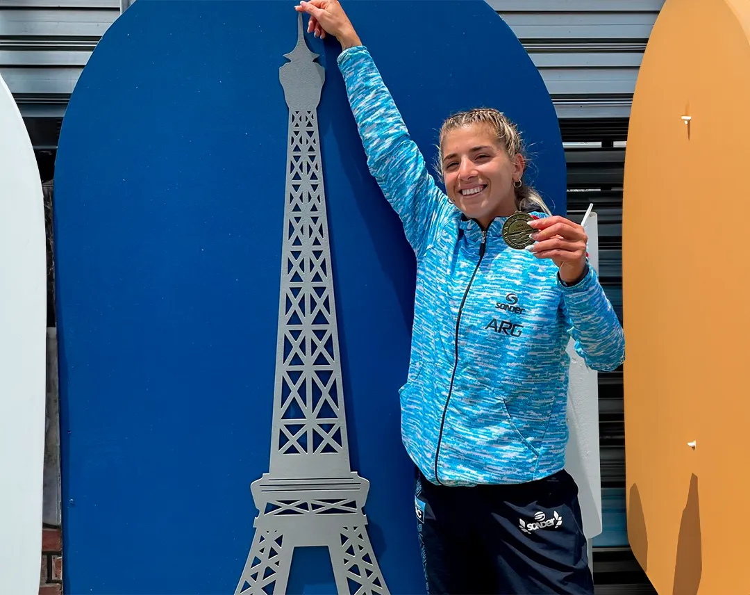 Brenda Rojas, canotaje