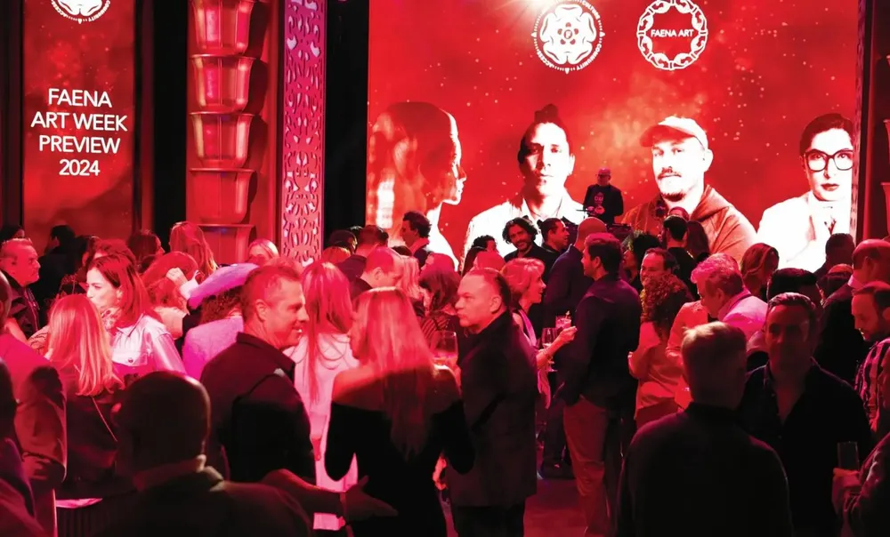 Uno de los eventos exclusivos que organiza anualmente el Faena Rose