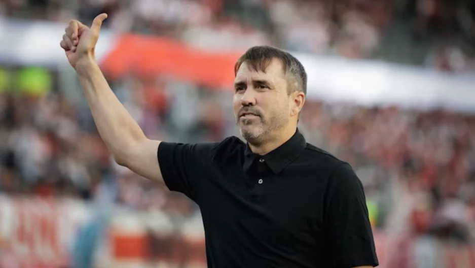 Coudet habló tras la victoria de River ante Belgrano.