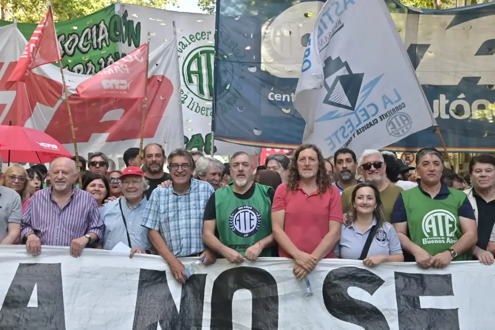 Movilización y paro nacional de ATE