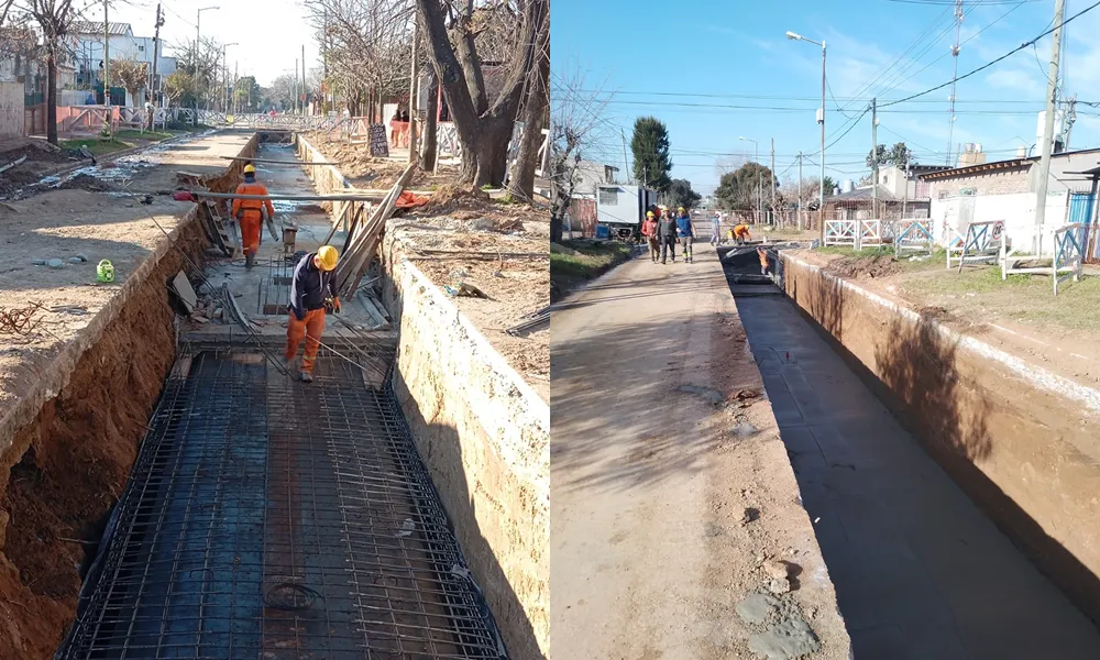 Avance de obra en la Cuenca Hortiguera