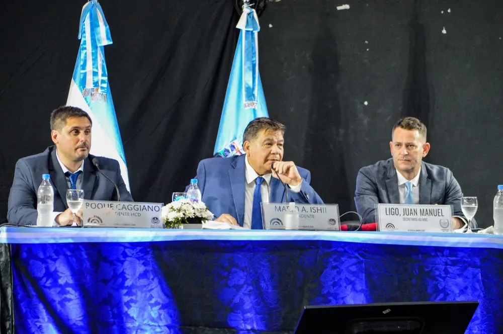 Ishii abrió sesiones en José C. Paz.