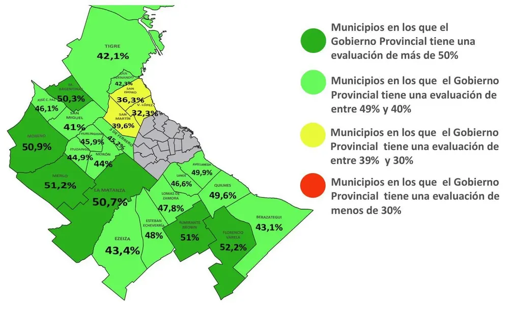Semáforo de gestión Kicillof