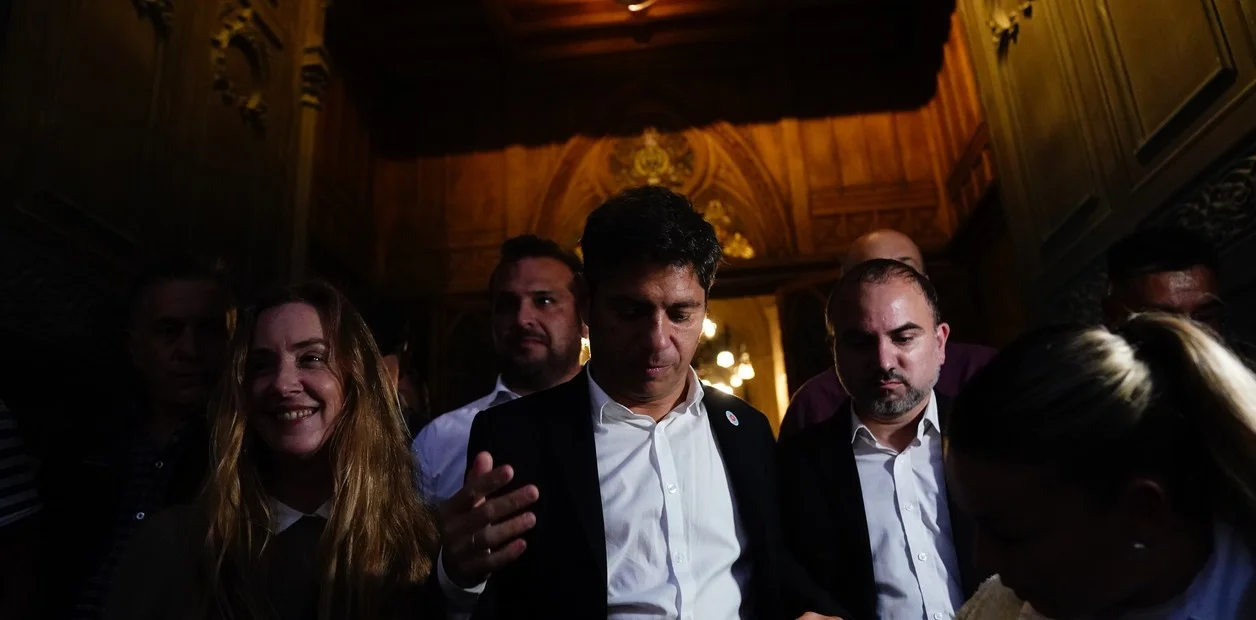 Kicillof en la misa en Luján en homenaje al Papa Francisco.