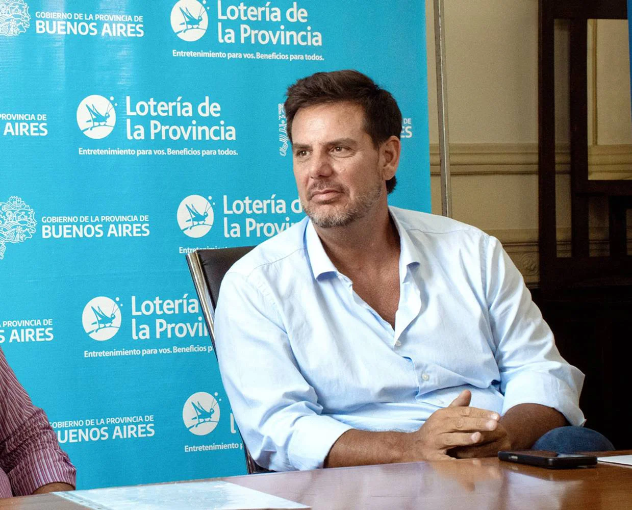 Gonzalo Atanasof, presidente del Instituto Provincial de Lotería y Casinos