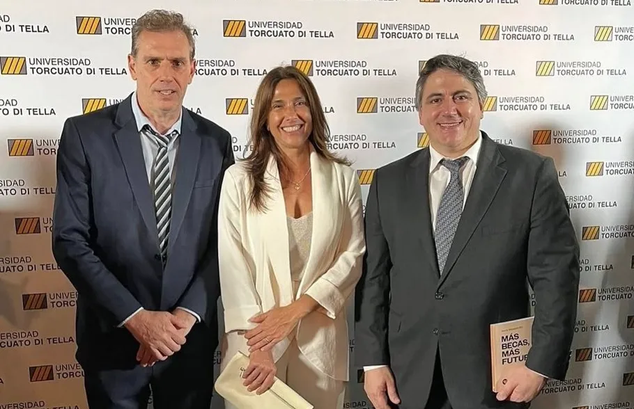 Talerico junto a Paoltroni y Alvaro de Lamadrid Talerico junto a Paoltroni y Alvaro de Lamadrid