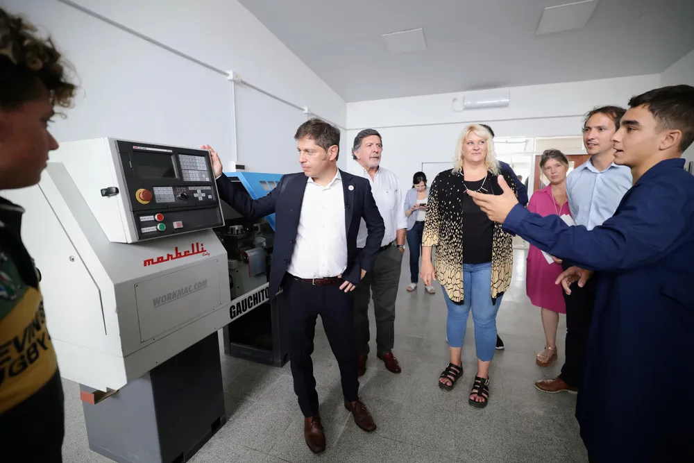 La Escuela Técnica N°1 de Carhué tiene nuevo edificio.