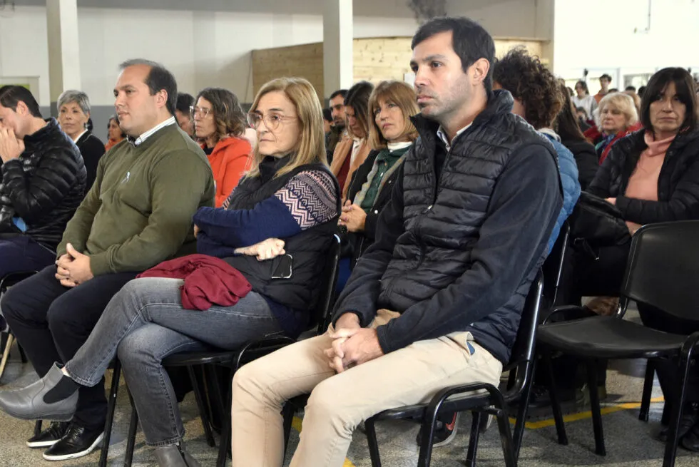 Recoulat junto al diputado Miranda.