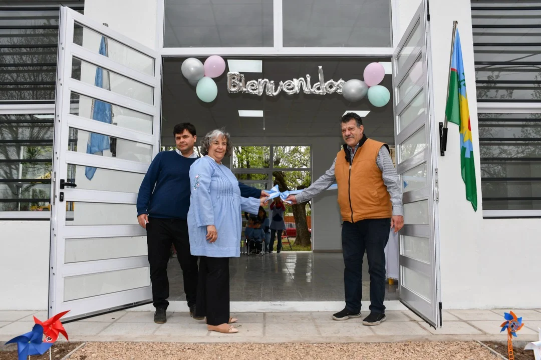 En una emotiva jornada, quedó inaugurado el nuevo SUM del Jardín de Infantes 911