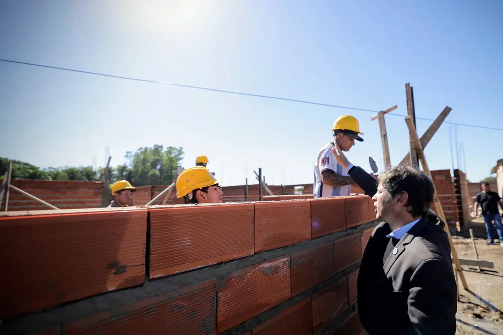 Kicillof inauguró nuevo edificio del CEF 56 7