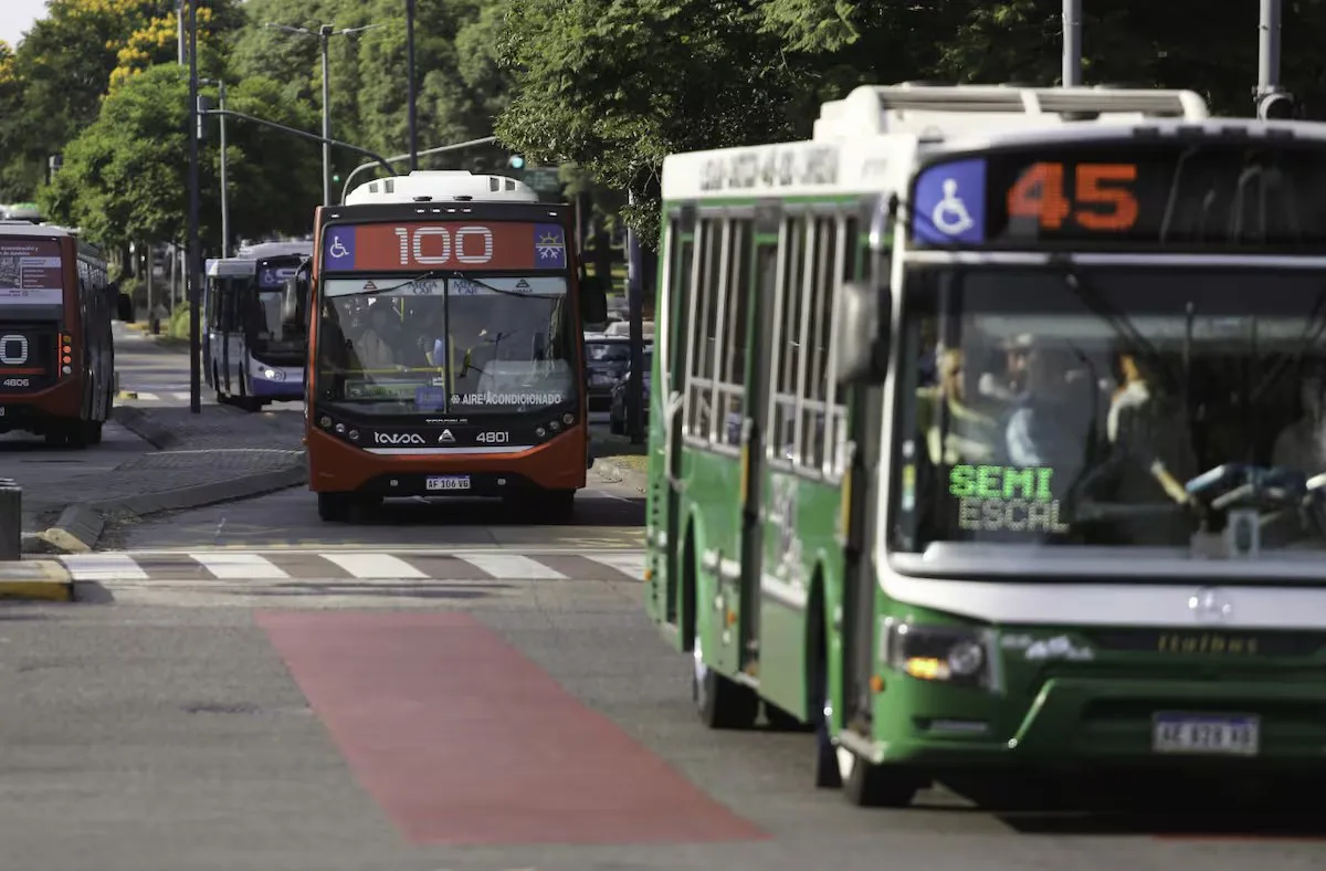Transporte público en el AMBA.