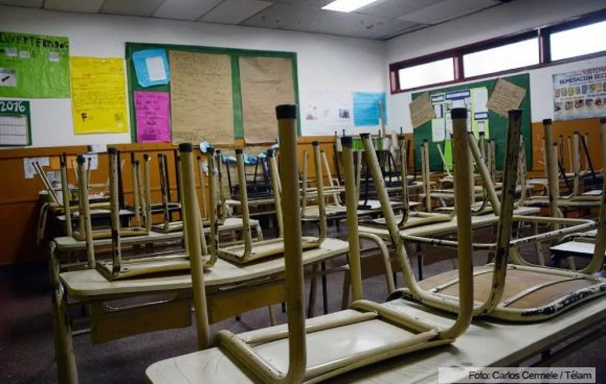 Dia 2 del paro docente: para el gobierno de Vidal, la adhesion fue de ...