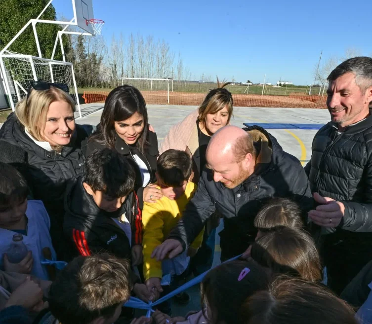 Mar Chiquita inauguró nuevos espacios educativos en Vivoratá