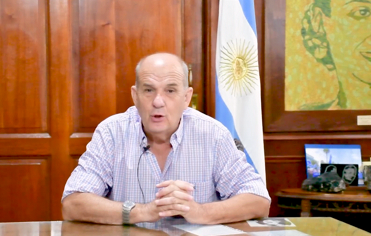 Pablo Zurro, intendente de Pehuajó.