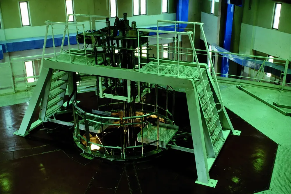 El reactor nuclear que la empresa argentina INVAP desarrolló en Argelia.