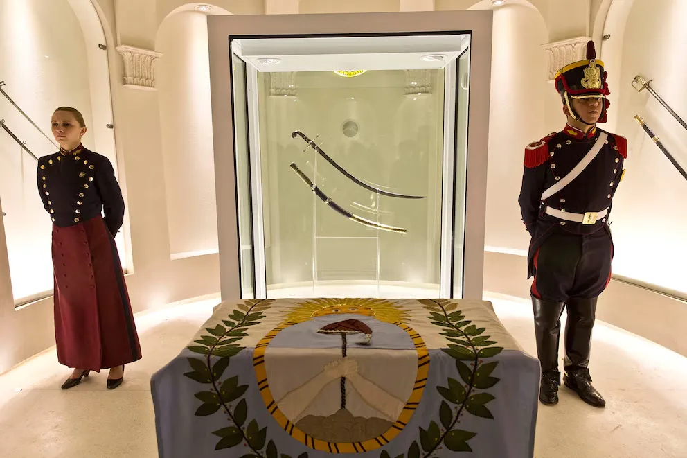 Sable corvo San Martín