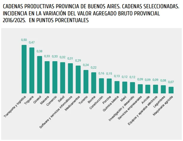 Informe de la UNLP.