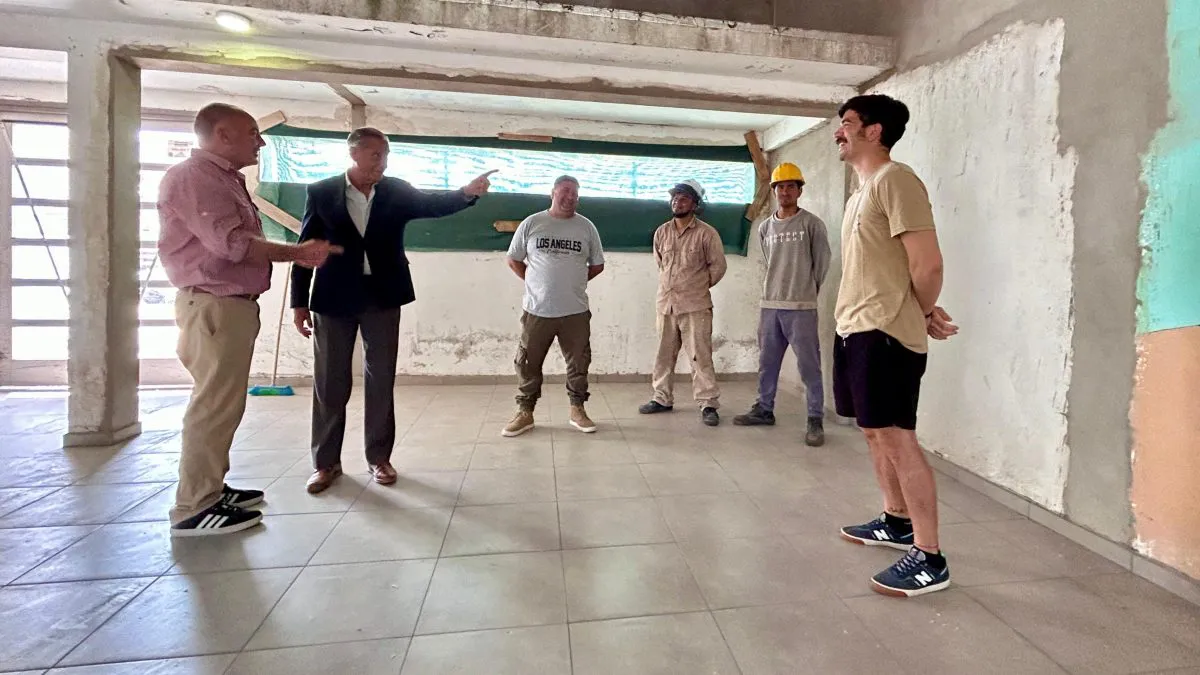 La Municipalidad construye un Salón de Usos Múltiples en la Escuela de Educación Especial N° 501 de Mar de Ajó 2