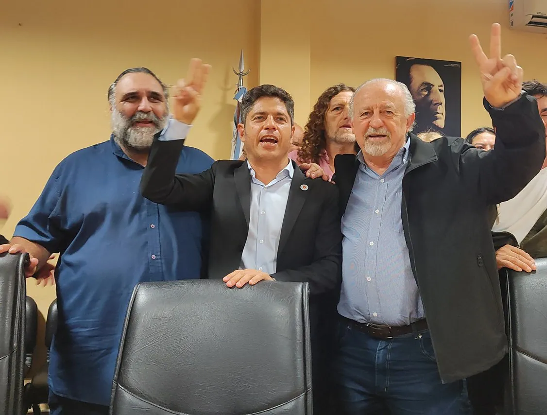 Baradel, Kicillof y Yasky Baradel, Kicillof y Yasky