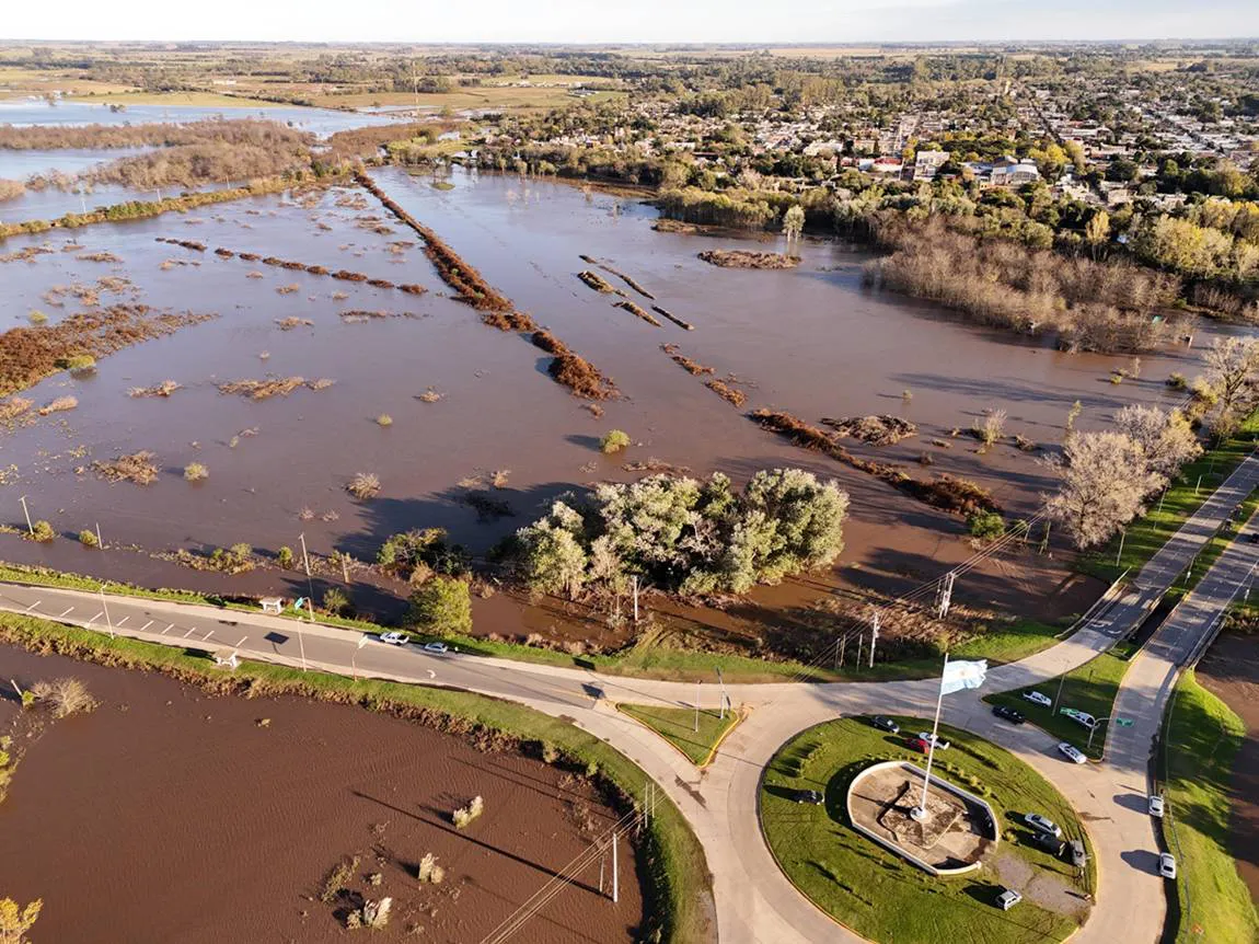 Diego Nanni, tras el temporal en Exaltación de la Cruz: “No tuvimos ni un mensaje de aliento del Gobierno Nacional”