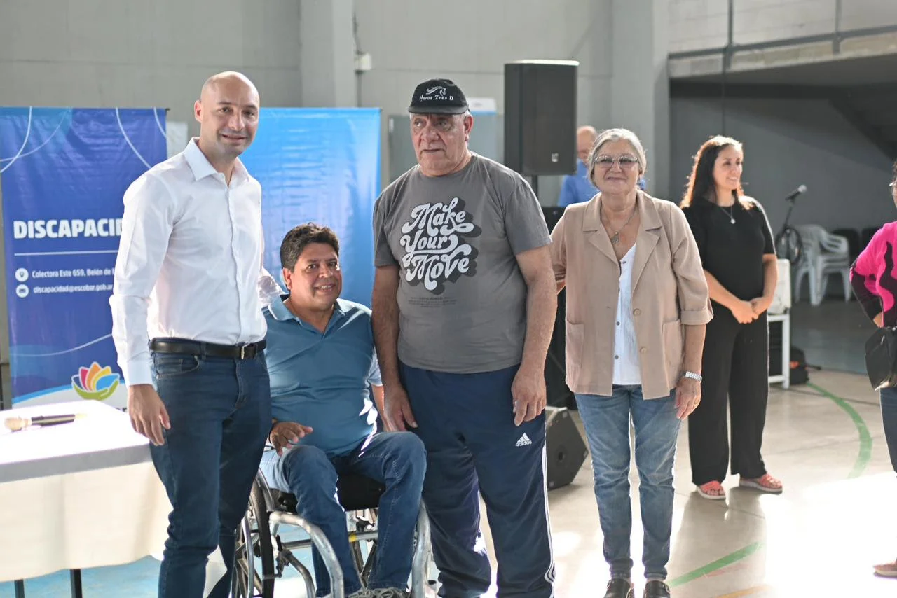 Escobar entregó 520 Pases Libre Multimodal para personas con discapacidad