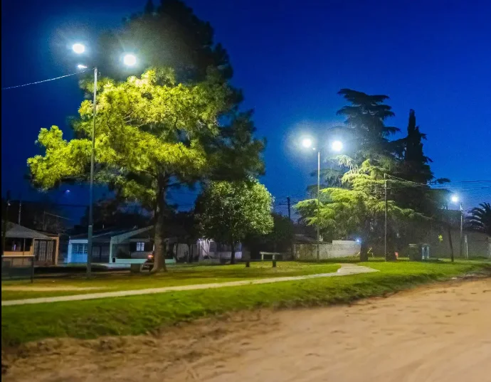 obra luces junín