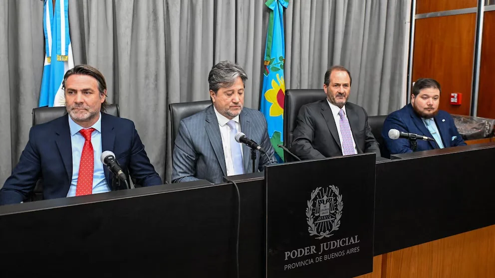 Alberto Ortolani, Alberto Gaig y Alejandro Lago, integrantes del TOC N° 7 de San Isidro.