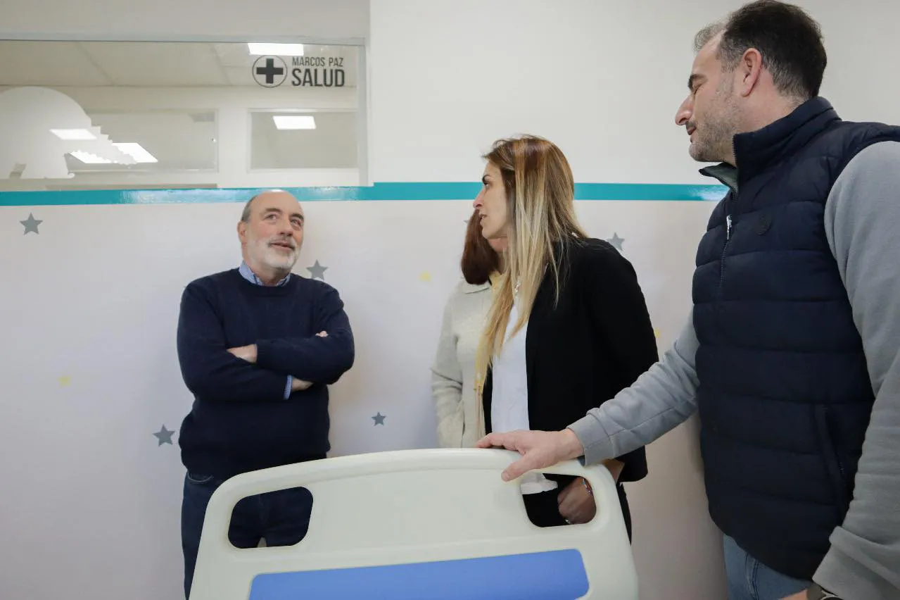 Curutchet inauguró nueva obra.