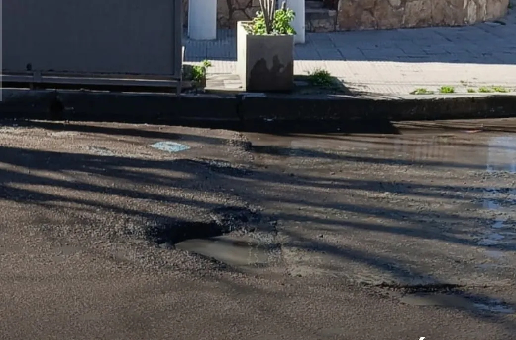 Crecen los reclamos por el estado de las calles en Coronel Rosales.