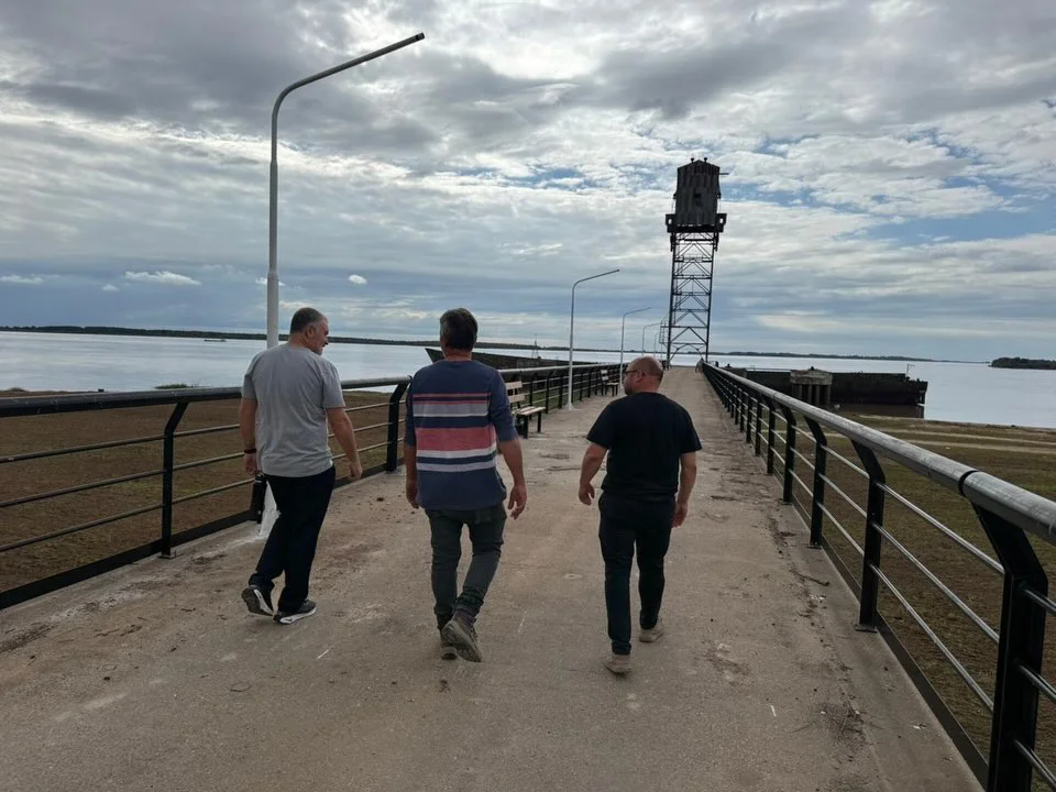 Obras en Ramallo el Paseo del Río y cordón cuneta en calle Laprida 2
