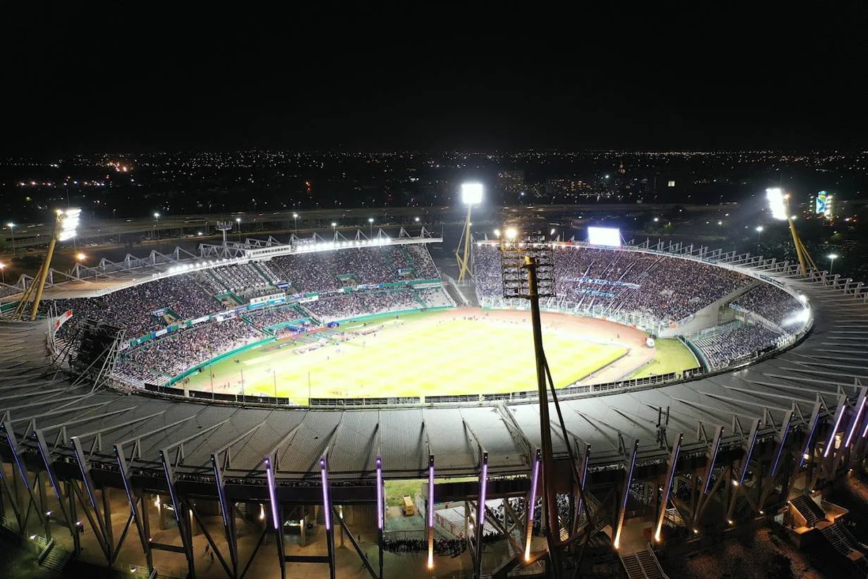Estadio Kempes.
