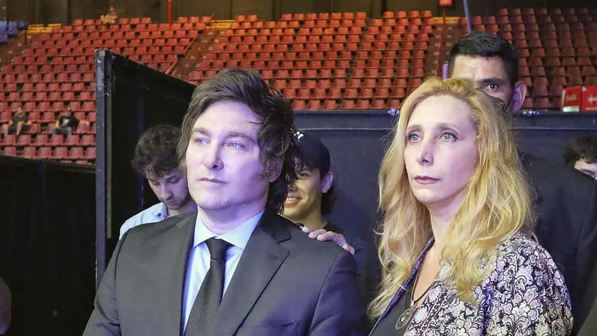 Javier y Karina Milei