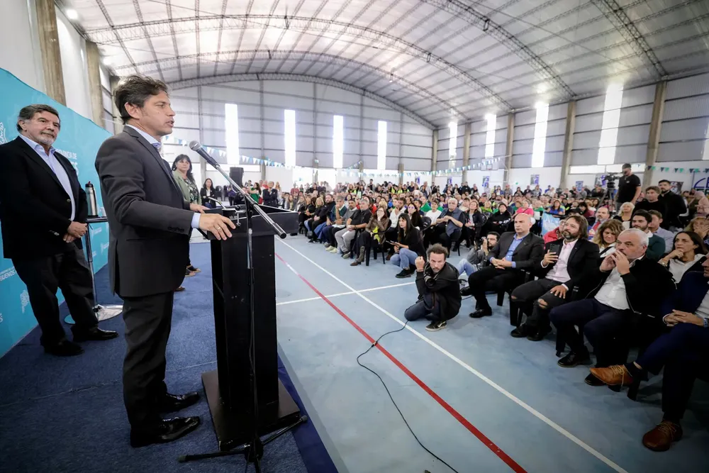 Kicillof inauguró nuevo edificio del CEF 56 2