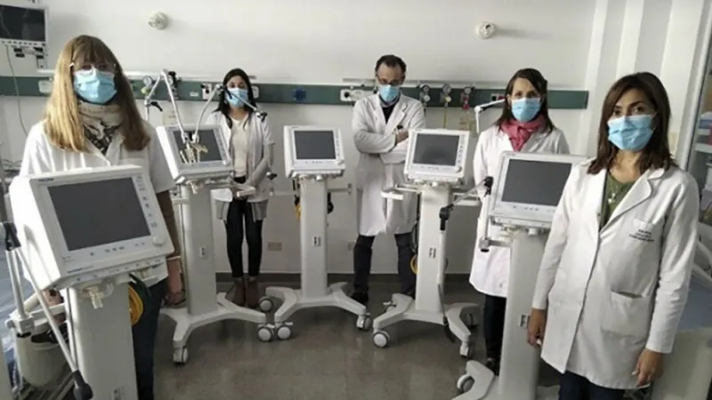 El Ministerio de Salud entrego mas de 150 respiradores para hospitales bonaerenses
